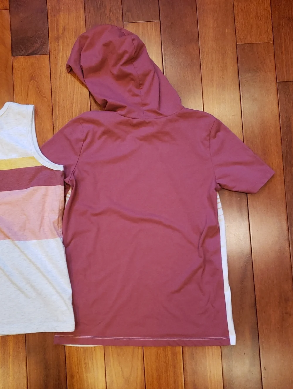 OshKosh Boys Size 12 Tank Top And Short Sleeve Hoodie